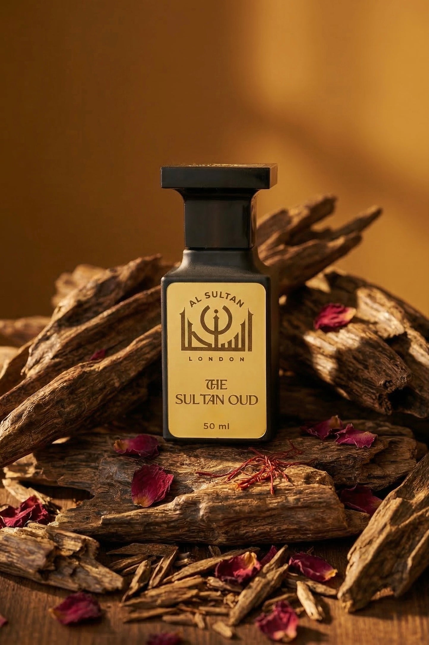 The Sultan Oud 50ml Premium Arabic Oud Perfume | Long Lasting Luxury Fragrance
