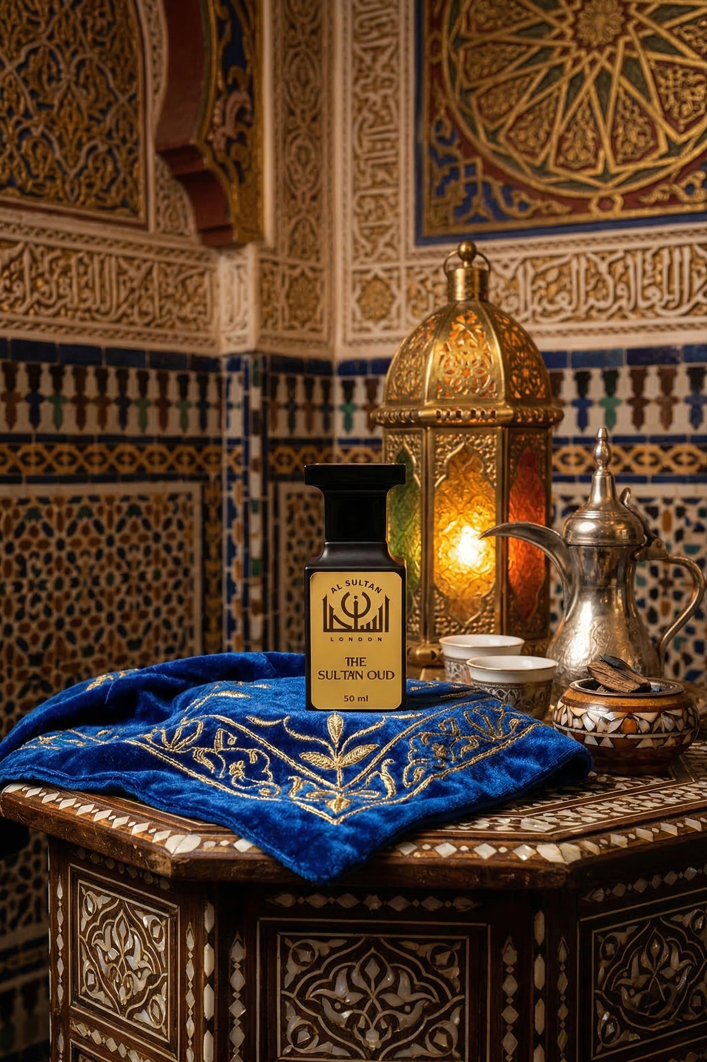 The Sultan Oud 50ml Premium Arabic Oud Perfume | Long Lasting Luxury Fragrance