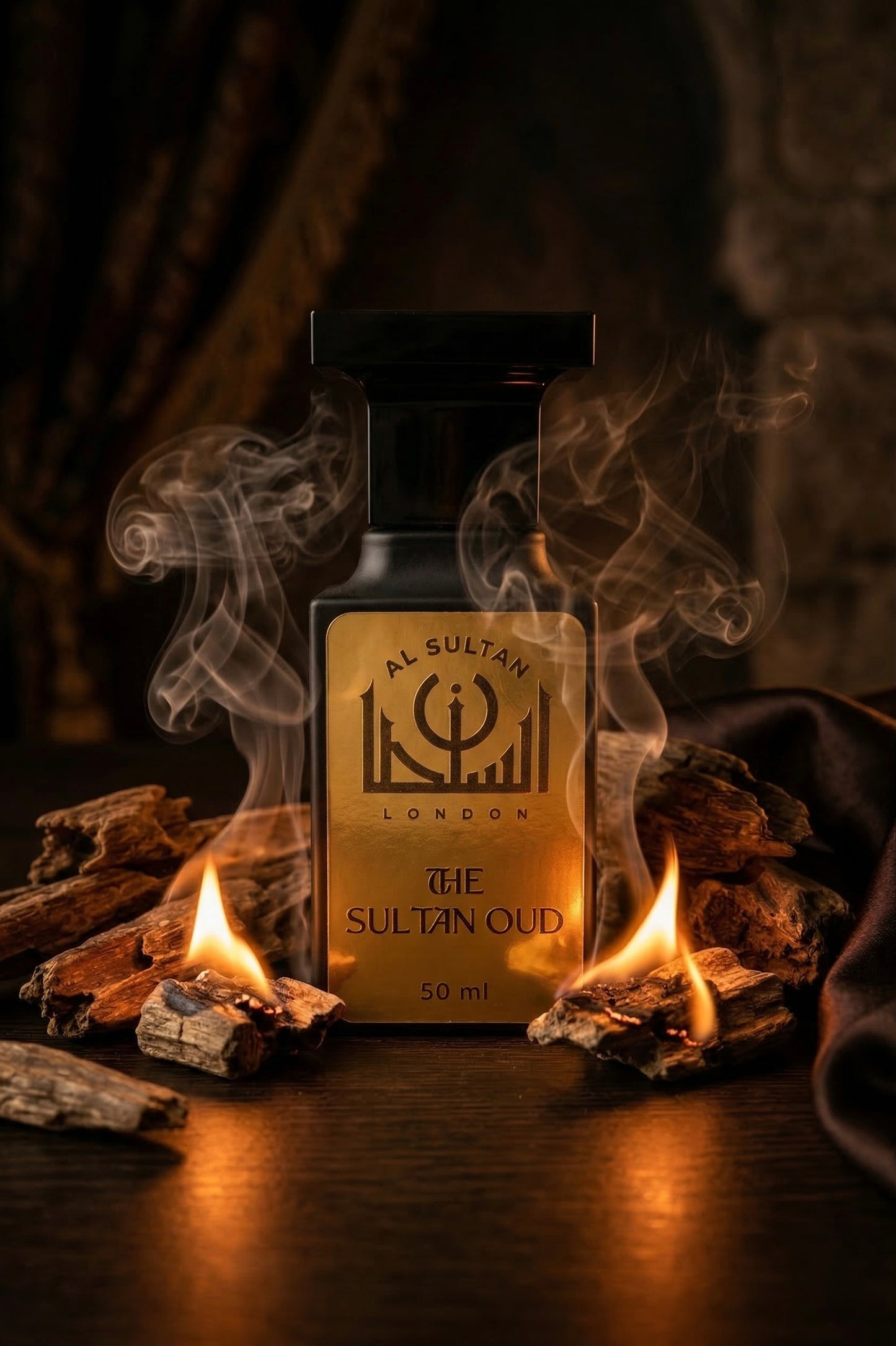 The Sultan Oud 50ml Premium Arabic Oud Perfume | Long Lasting Luxury Fragrance